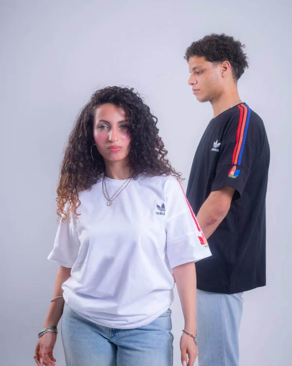 Adidas Originals 3-Stripes Multicolor Tee – Unisex