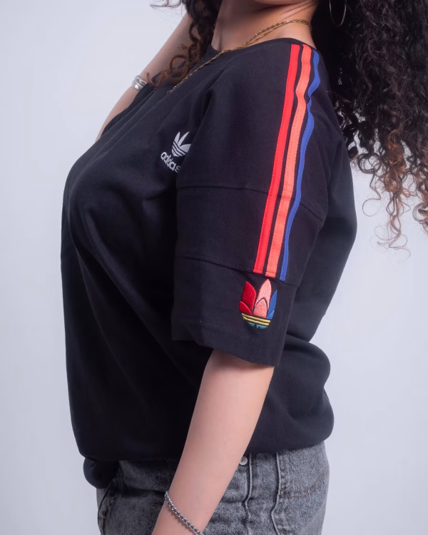 Adidas Originals 3-Stripes Multicolor Tee – Unisex - Image 3